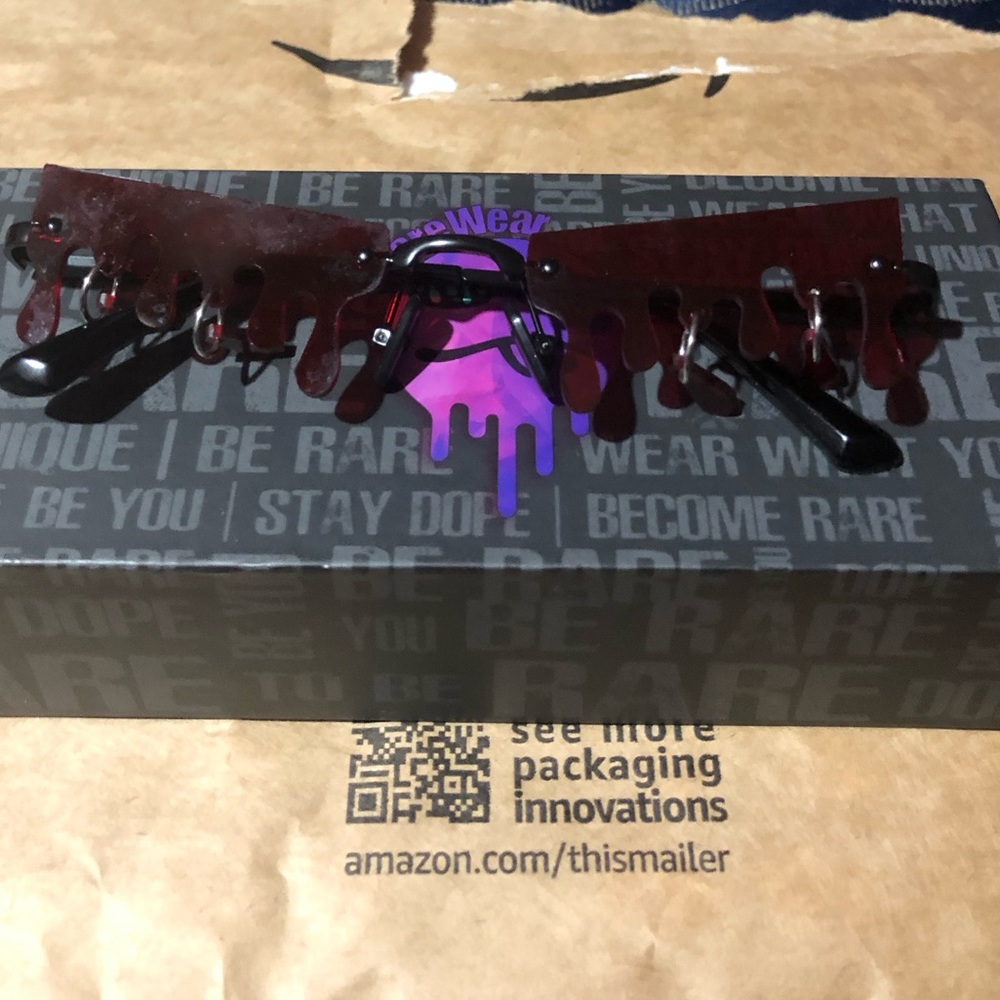 Bloody drip sunglasses